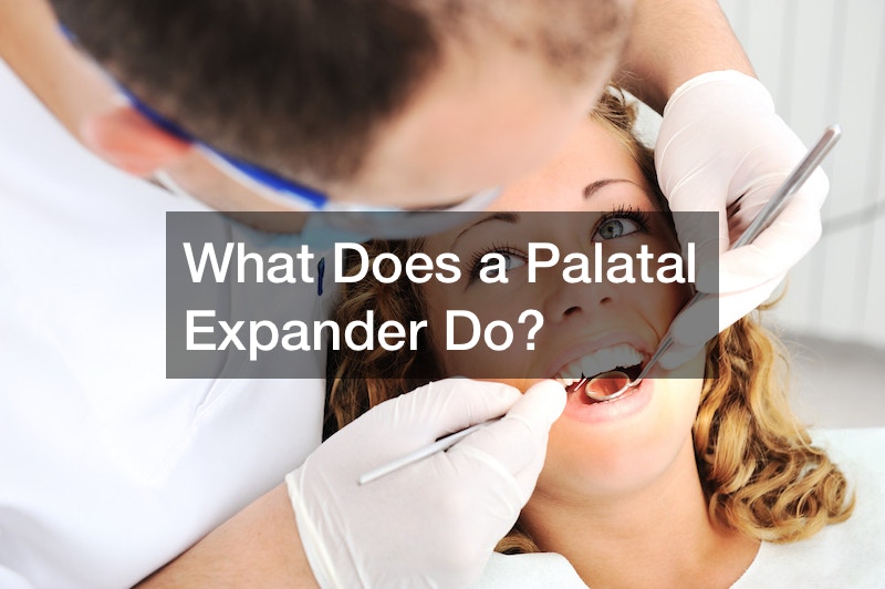 What Does a Palatal Expander Do?